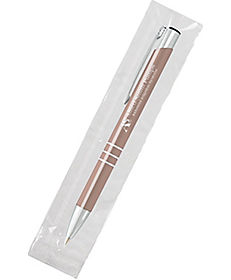 Custom Rose Gold Pens & Products: Delane® Softex Cello-Wrapped Gel-Glide Pen